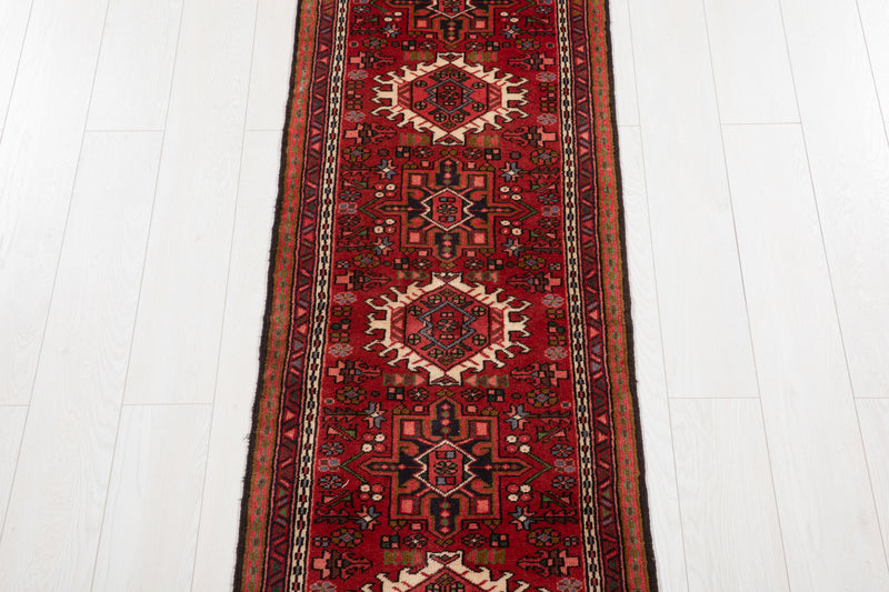 6' 7" x 2' Excellent Hand-Knotted Vintage Collectible Tribal Runner Rug - Yasi & Fara 