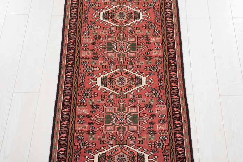 6' 5" x 2' 5" Excellent Hand-Knotted Vintage Tribal Runner Rug - Yasi & Fara 
