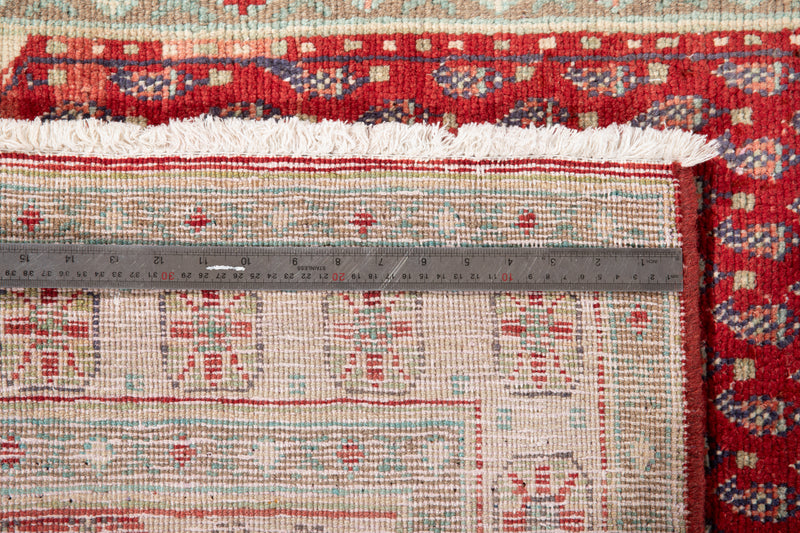 10' 3" x 3' 7" Excellent Hand-Knotted Vintage Tribal Runner Rug - Yasi & Fara 