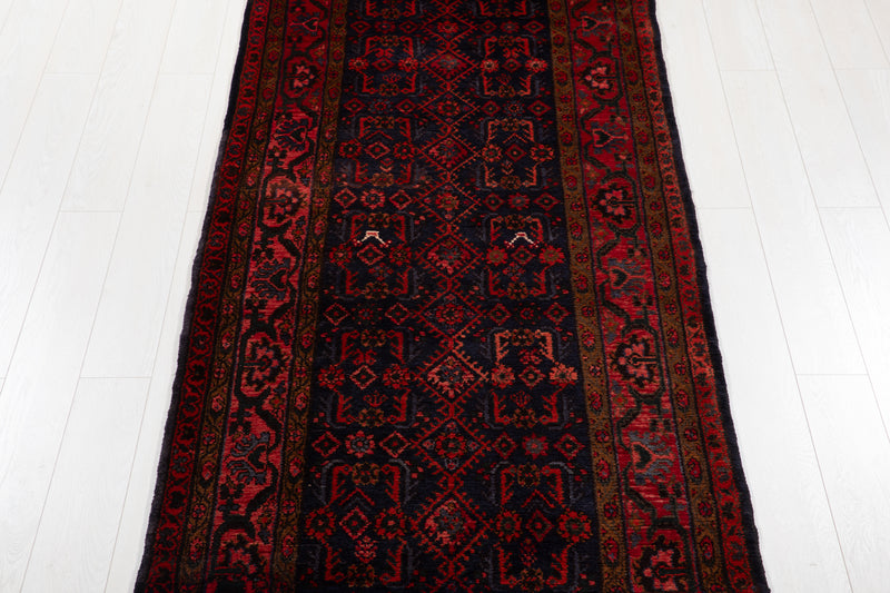 16' x 3' 8" Excellent Hand-Knotted Vintage Collectible Tribal Runner Rug - Yasi & Fara 