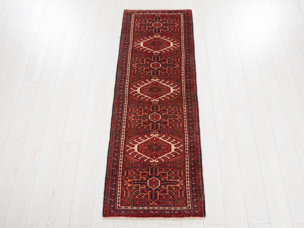 6' 10" x 2' 3" Excellent Hand-Knotted Vintage Tribal Small Runner Rug - Yasi & Fara 