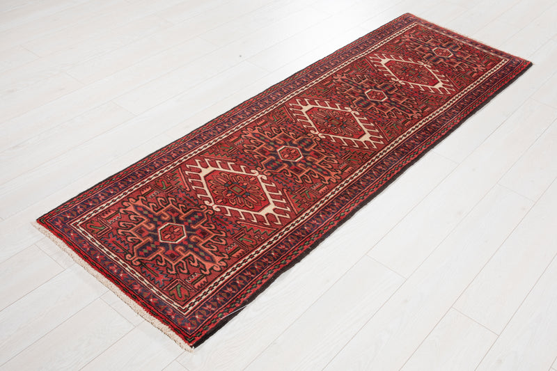 6' 10" x 2' 3" Excellent Hand-Knotted Vintage Tribal Small Runner Rug - Yasi & Fara 