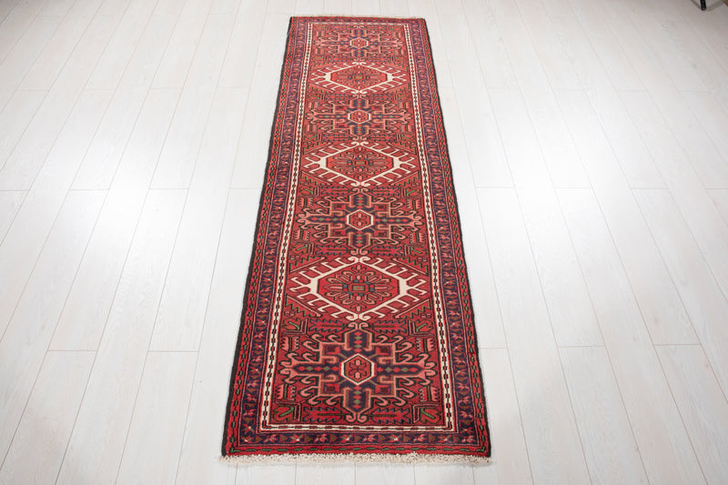 6' 10" x 2' 3" Excellent Hand-Knotted Vintage Tribal Small Runner Rug - Yasi & Fara 