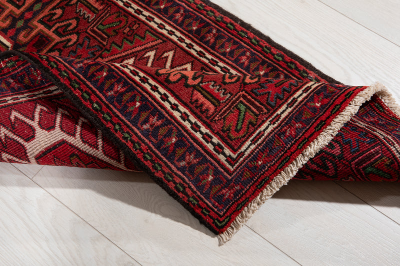 6' 10" x 2' 3" Excellent Hand-Knotted Vintage Tribal Small Runner Rug - Yasi & Fara 