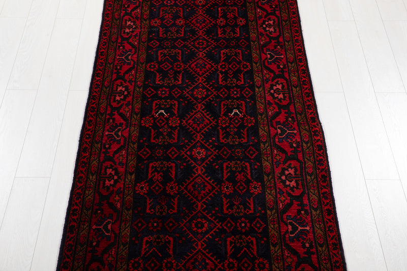 15' 10" x 3' 6" Excellent Hand-Knotted Collectible Vintage Tribal Runner Rug - Yasi & Fara 