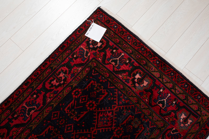 15' 10" x 3' 6" Excellent Hand-Knotted Collectible Vintage Tribal Runner Rug - Yasi & Fara 