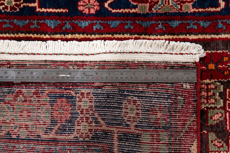 12' 7" x 3' 3" Excellent Hand-Knotted Collectible Tribal Runner Rug - Yasi & Fara 