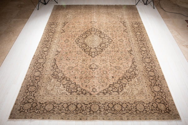 12' 5" x 9' 1" Excellent Hand-Knotted Antique Large Collectible Area Rug - Yasi & Fara 