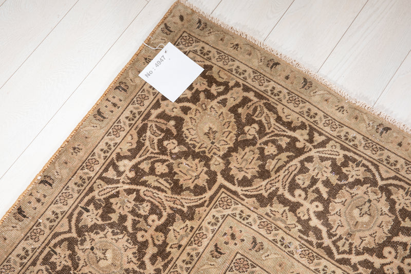 12' 5" x 9' 1" Excellent Hand-Knotted Antique Large Collectible Area Rug - Yasi & Fara 