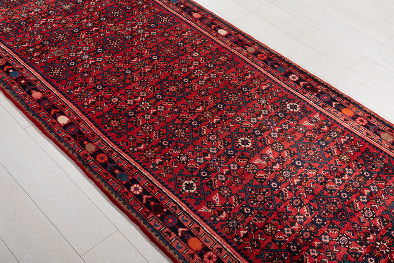 16' 6" x 3' 7" Excellent Hand-Knotted Vintage Collectible Runner Rug - Yasi & Fara 