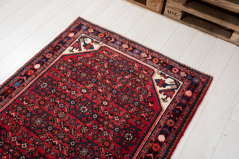 16' 6" x 3' 7" Excellent Hand-Knotted Vintage Collectible Runner Rug - Yasi & Fara 