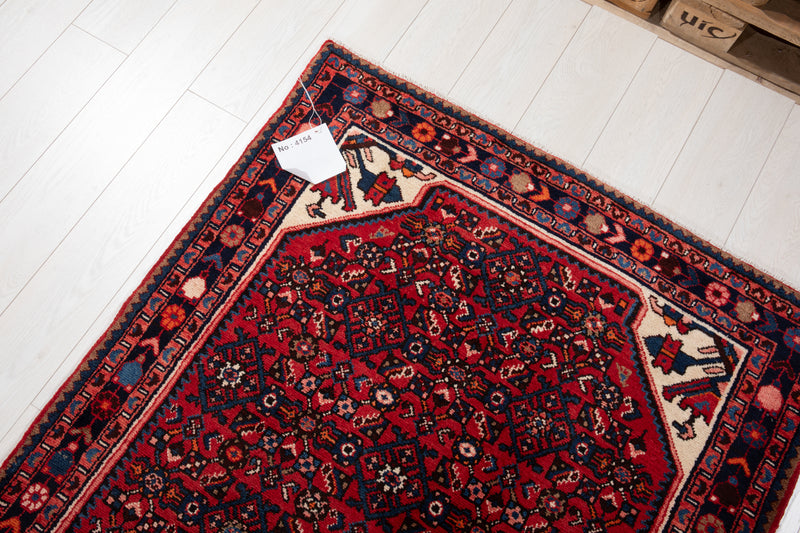 16' 6" x 3' 7" Excellent Hand-Knotted Vintage Collectible Runner Rug - Yasi & Fara 