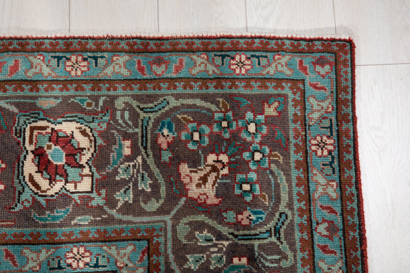 11' 3" x 8' Excellent Hand-Knotted Antique Large Collectible Area Rug - Yasi & Fara 