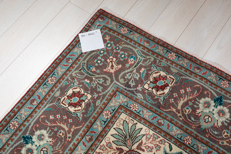 11' 3" x 8' Excellent Hand-Knotted Antique Large Collectible Area Rug - Yasi & Fara 