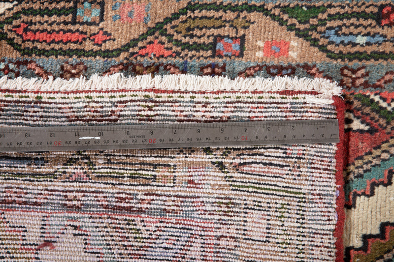 9' 8" x 2' 6" Excellent Hand-Knotted Vintage Tribal Runner Rug - Yasi & Fara 