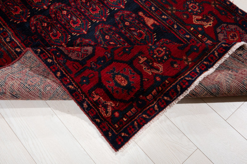 16' 11" x 3' 8" Excellent Hand-Knotted Antique Collectible Tribal Runner Rug - Yasi & Fara 