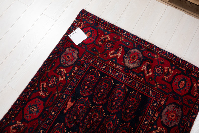 16' 11" x 3' 8" Excellent Hand-Knotted Antique Collectible Tribal Runner Rug - Yasi & Fara 