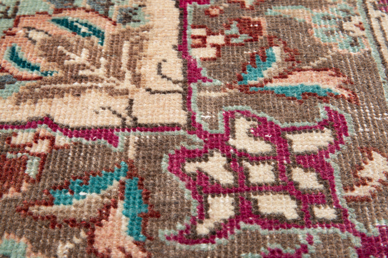 12' 4" x 9' 6" Excellent Hand-Knotted Antique Collectible Large Area Rug - Yasi & Fara 
