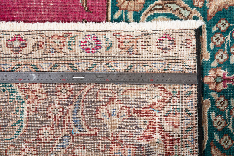 12' 4" x 9' 6" Excellent Hand-Knotted Antique Collectible Large Area Rug - Yasi & Fara 