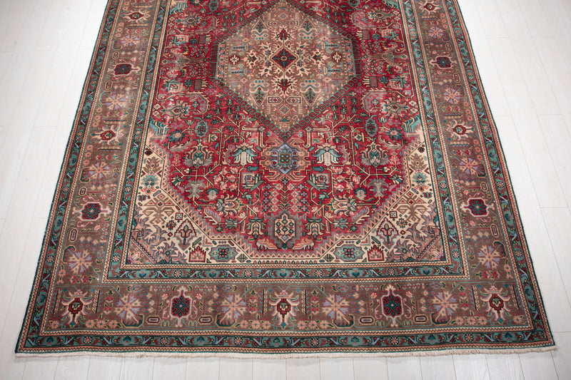 11' 5" x 7' 10" Excellent Hand-Knotted Antique Large Area Rug - Yasi & Fara 