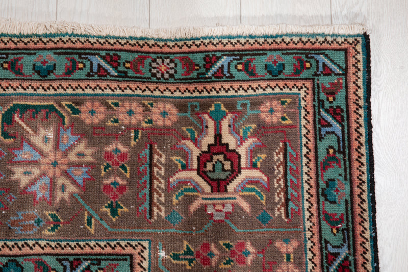 11' 5" x 7' 10" Excellent Hand-Knotted Antique Large Area Rug - Yasi & Fara 
