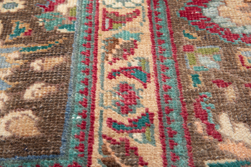 11' x 8' 2" Excellent Hand-Knotted Antique Large Area Rug - Yasi & Fara 