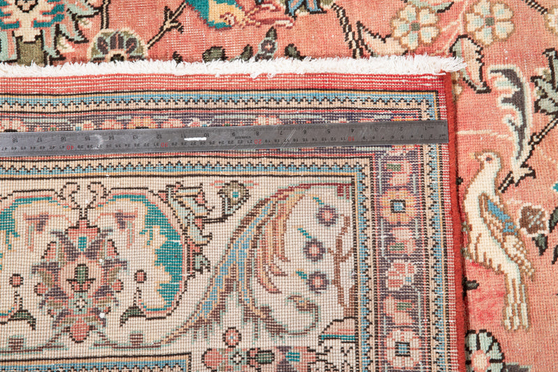 11' 2" x 8' 2" Excellent Hand-Knotted Vintage Collectible Area Rug - Yasi & Fara 