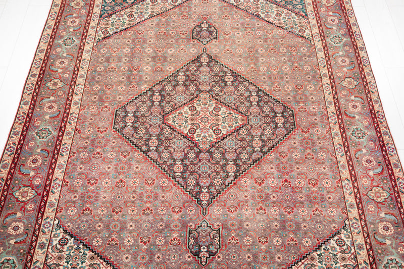 9' 11" x 6' 6" Excellent Hand-Knotted Vintage Area Rug - Yasi & Fara 