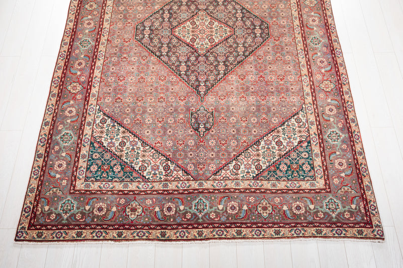 9' 11" x 6' 6" Excellent Hand-Knotted Vintage Area Rug - Yasi & Fara 