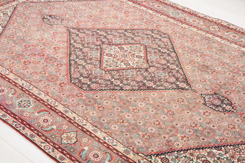 9' 11" x 6' 6" Excellent Hand-Knotted Vintage Area Rug - Yasi & Fara 