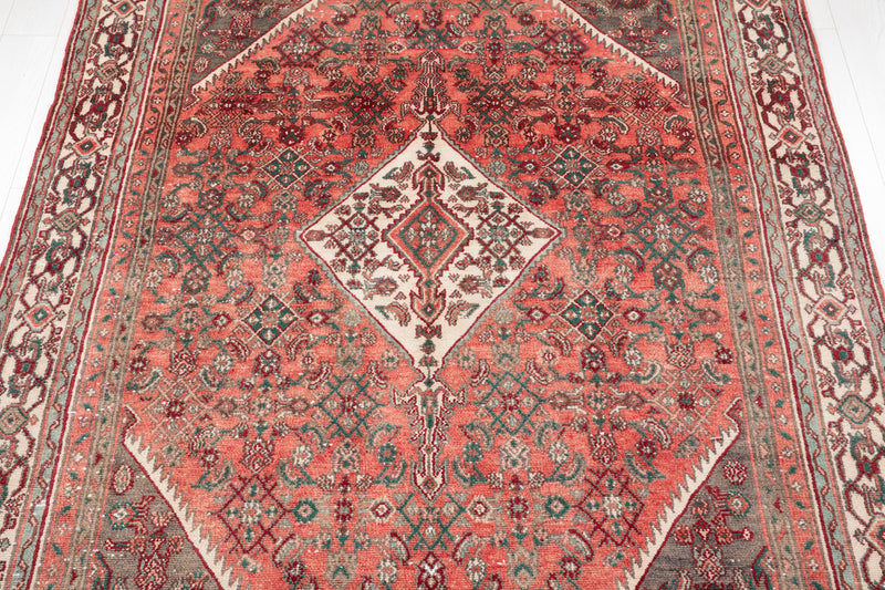 9' 9" x 6' 4" Excellent Hand-Knotted Antique Area Rug - Yasi & Fara 