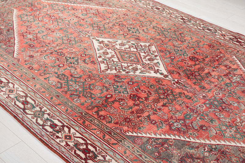 9' 9" x 6' 4" Excellent Hand-Knotted Antique Area Rug - Yasi & Fara 