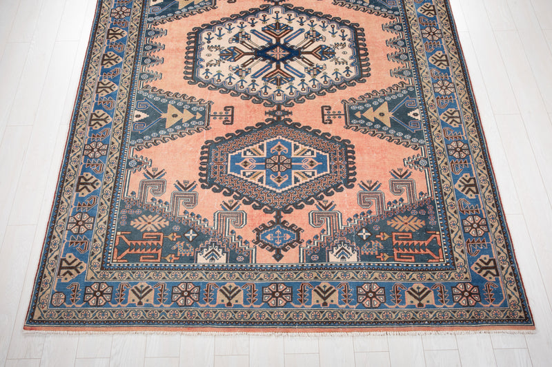 10' 4" x 7' 2" Excellent Hand-Knotted Antique Collectible Area Rug - Yasi & Fara 