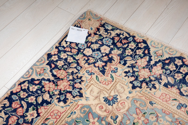 12' x 9' Excellent Hand-Knotted Antique Collectible Area Rug - Yasi & Fara 