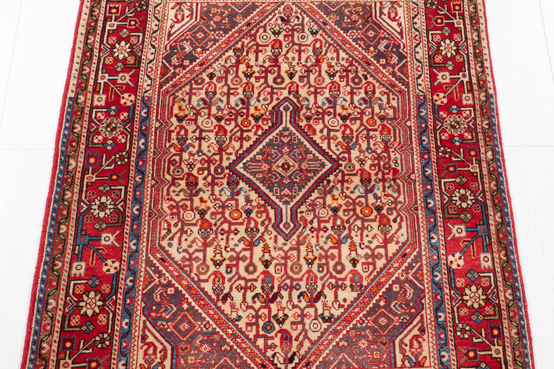 5' x 3' 4" Excellent Hand-Knotted Antique Tribal Rug - Yasi & Fara 