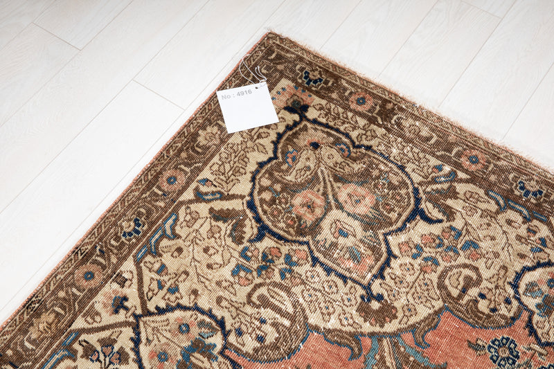 10' 10" x 7' 6" Excellent Hand-Knotted Antique Area Rug - Yasi & Fara 