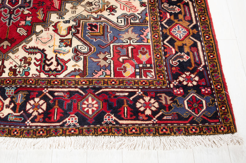9' 11" x 6' 8" Excellent Hand-Knotted Vintage Tribal Rug - Yasi & Fara 