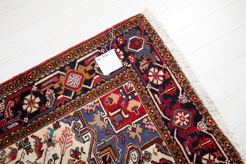 9' 11" x 6' 8" Excellent Hand-Knotted Vintage Tribal Rug - Yasi & Fara 