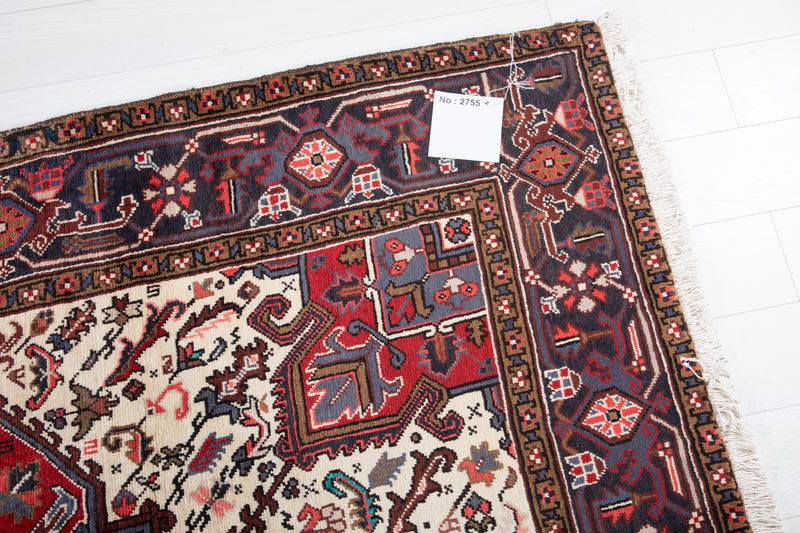 9' 11" x 6' 10" Excellent Hand-Knotted Vintage Tribal Rug - Yasi & Fara 