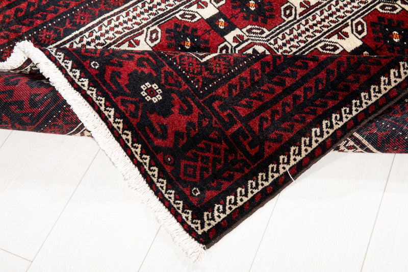 6' 5" x 3' 4" Excellent Hand-Knotted Collectible Vintage Fine Tribal Rug - Yasi & Fara 