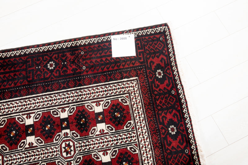 6' 5" x 3' 4" Excellent Hand-Knotted Collectible Vintage Fine Tribal Rug - Yasi & Fara 