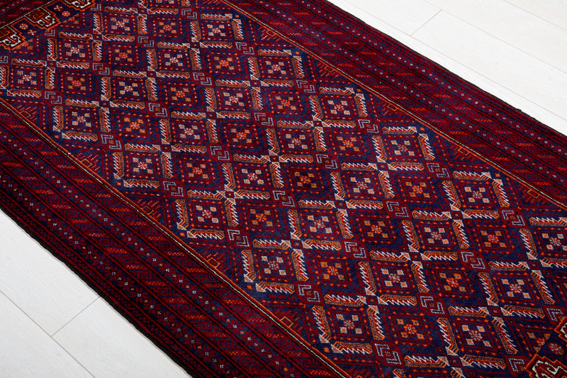 6' 2" x 3' 4" Excellent Hand-Knotted Collectible Vintage Fine Tribal Rug - Yasi & Fara 