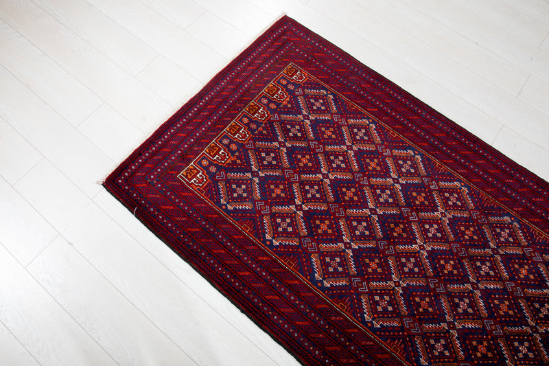 6' 2" x 3' 4" Excellent Hand-Knotted Collectible Vintage Fine Tribal Rug - Yasi & Fara 