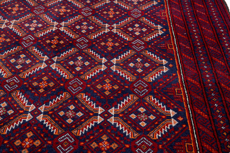 6' 2" x 3' 4" Excellent Hand-Knotted Collectible Vintage Fine Tribal Rug - Yasi & Fara 