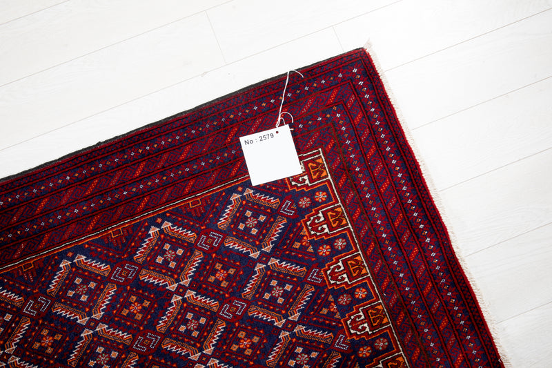 6' 2" x 3' 4" Excellent Hand-Knotted Collectible Vintage Fine Tribal Rug - Yasi & Fara 