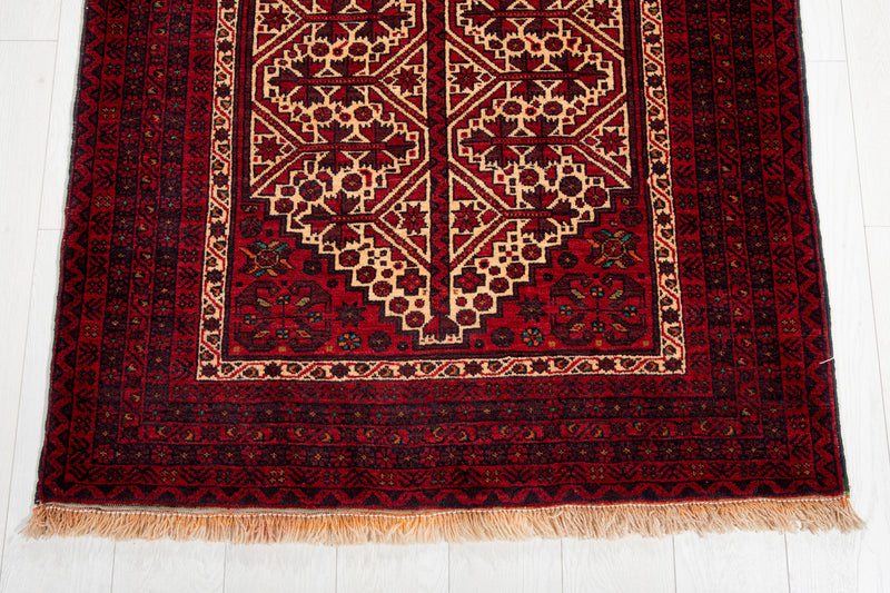 6' 5" x 3' 6" Excellent Hand-Knotted Collectible Fine Vintage Tribal Rug - Yasi & Fara 