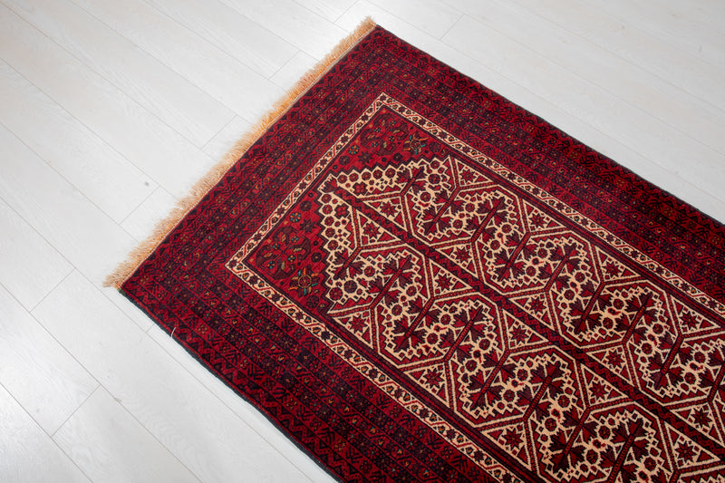 6' 5" x 3' 6" Excellent Hand-Knotted Collectible Fine Vintage Tribal Rug - Yasi & Fara 