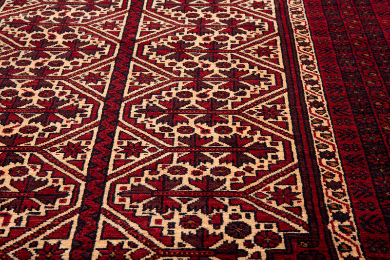 6' 5" x 3' 6" Excellent Hand-Knotted Collectible Fine Vintage Tribal Rug - Yasi & Fara 