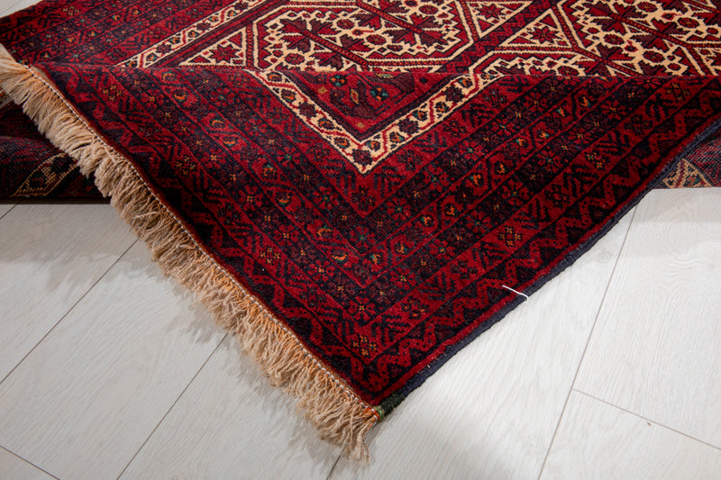 6' 5" x 3' 6" Excellent Hand-Knotted Collectible Fine Vintage Tribal Rug - Yasi & Fara 