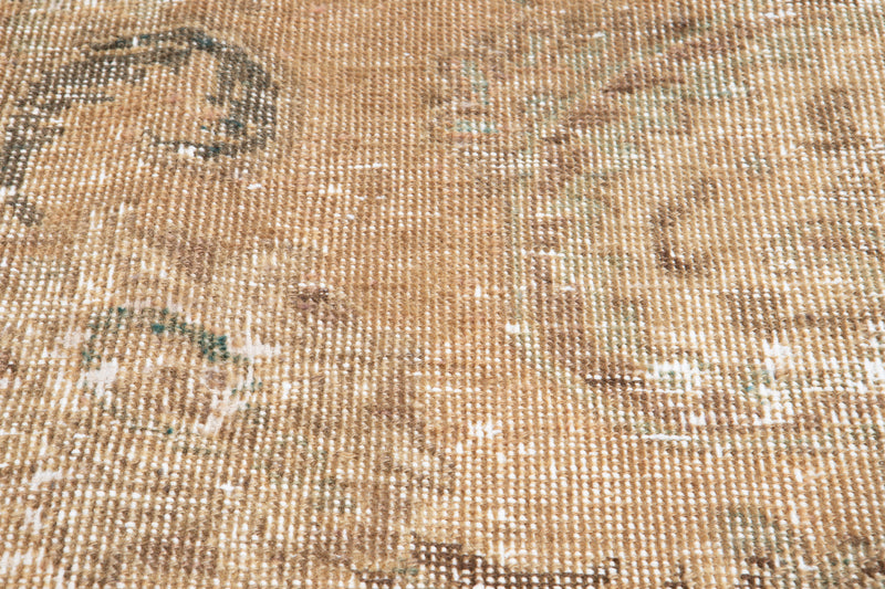 10' 10" x 7' 3" Excellent Hand-Knotted Antique Faded Area Rug - Yasi & Fara 